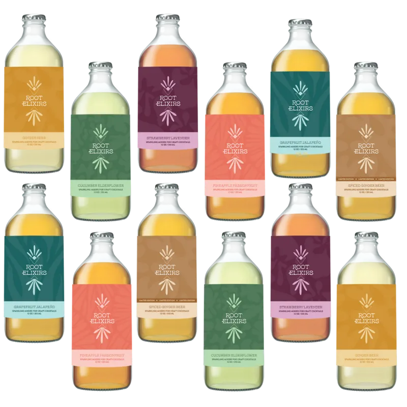 Beverages Cocktail Mixers Root Elixirs Sparkling Mixers Variety 5