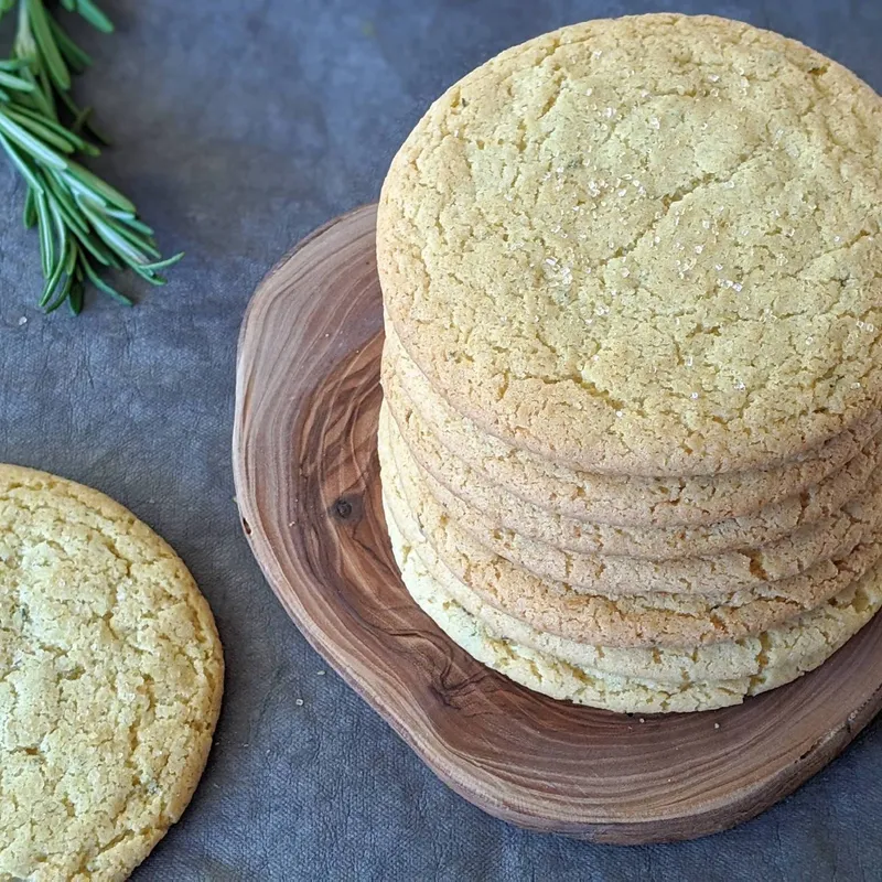 Bakery Olive Oil Lemon Rosemary Cookies