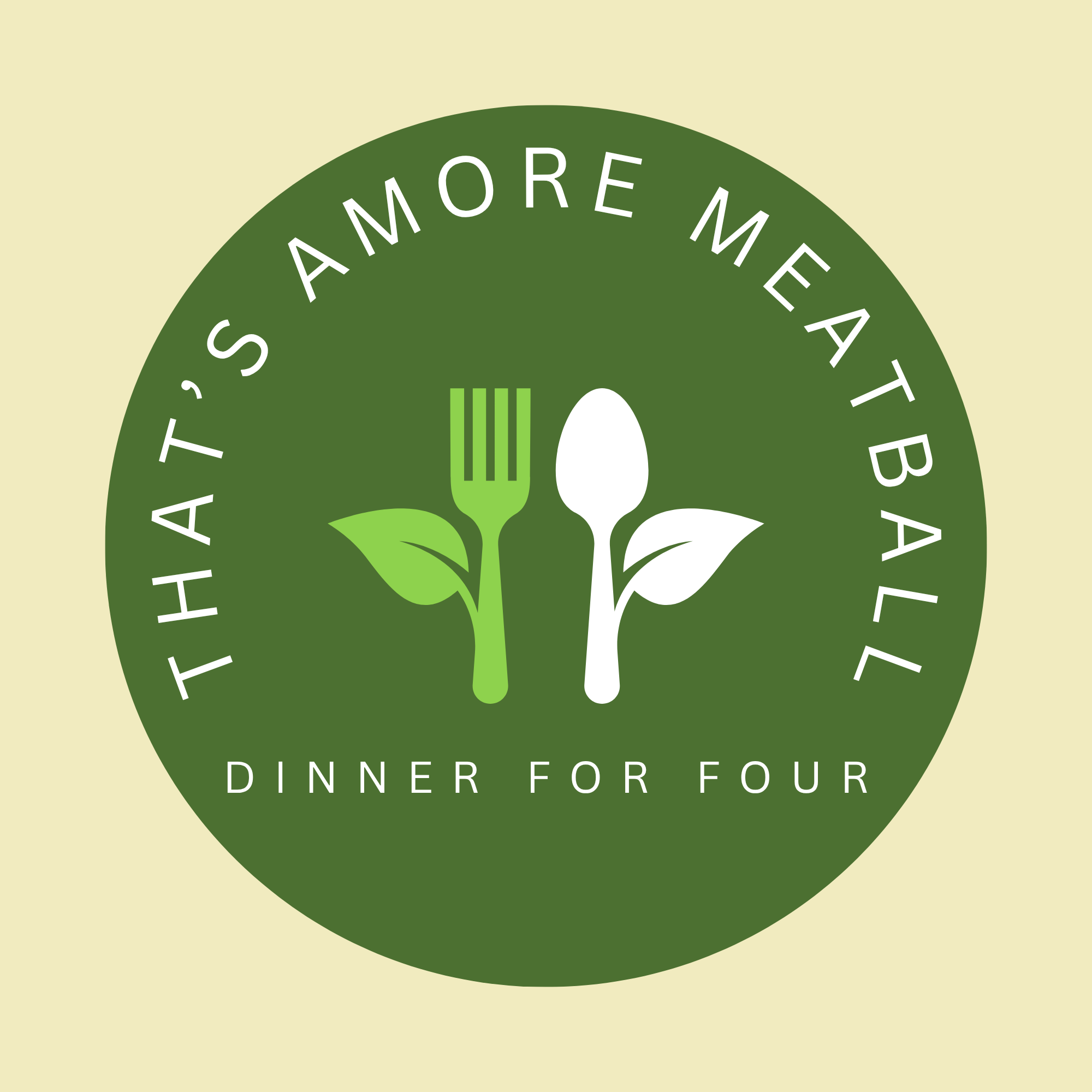 That’s Amore Meatball Dinner (Serves 2-4)