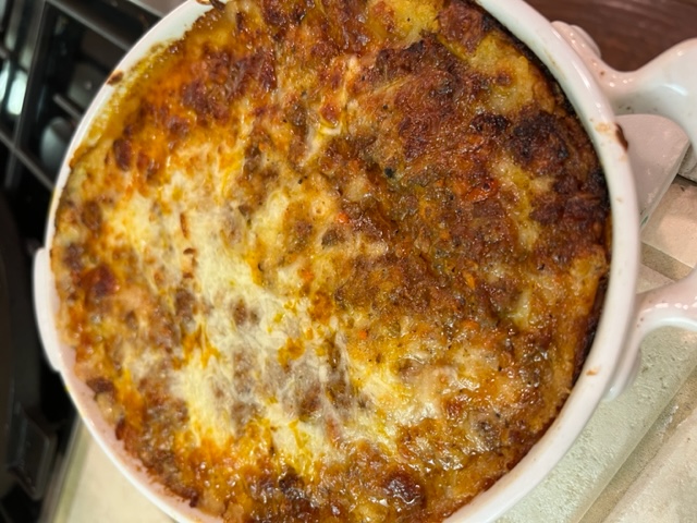 Sirloin Lasagna, Creamy Bechamel Sauce